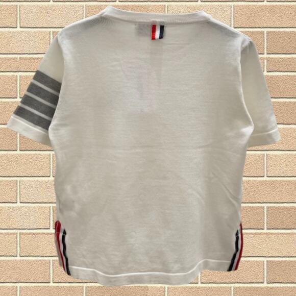 Women's Thom Browne Round Neck Puppy Short Sleeve - Picture 2 of 3